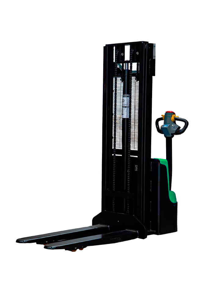 Электроштабелера TORWS15H-3500SCPROLi-ion24/100 электрические самоходный Li-ion,  высота подъема 3500 мм, г/п 1500 кг
